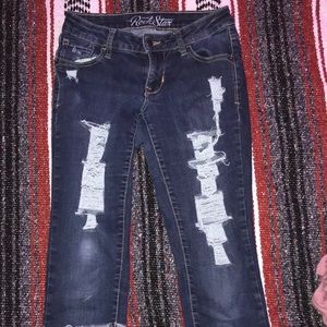 Jeans,ripped,size 6,old Navy,used